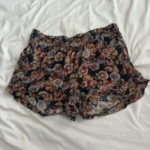Touche Lingerie Floral Pajama Shorts